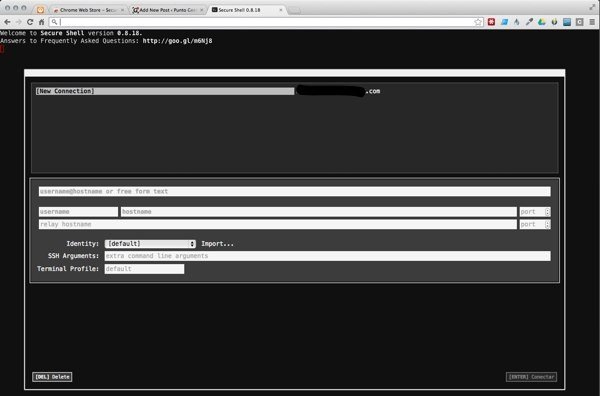 Cliente SSH para Firefox y Chrome – eju.tv