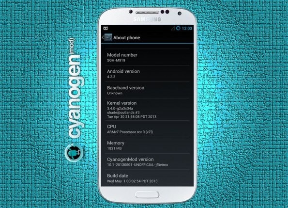 cyanogenmod s4 mini