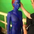 Jennifer Lawrence se desnuda para convertirse en Mystique en X-Men Jennifer Lawrence se desnuda para convertirse en Mystique en X-Men