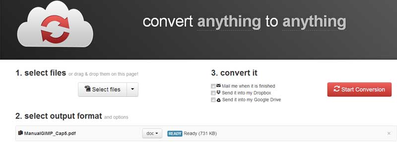 conversores de archivos online