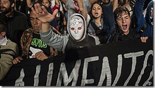 Se han presentado grandes protestas en San Pablo