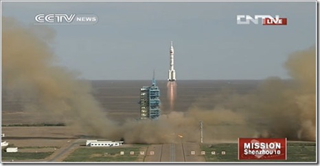 Shenzhou10Lanzamiento