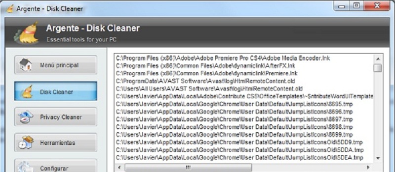 limpiar el disco en Windows