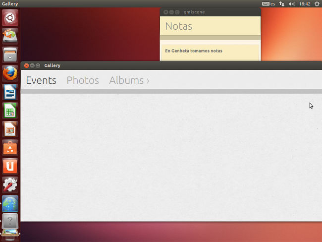 Notes y Gallery Ubuntu Touch Apps
