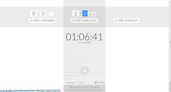 timer tab