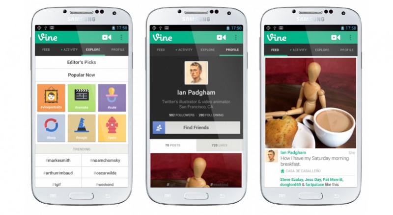 vine para android