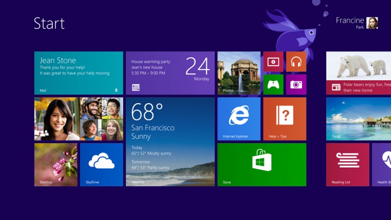 novedades de Windows 8.1