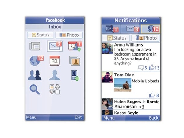 Más de 100 millones ingresan a Facebook desde celulares básicos