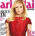 A Reese Witherspoon se la ve mejorada en la tapa de Marie Claire. Le borraron algunas líneas de expresión y le suavizaron su característica mandíbula. (Web / Reuters) 