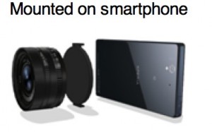 lente para smartphones de Sony