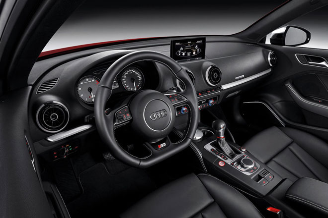 Interior del Audi S3 Sportback