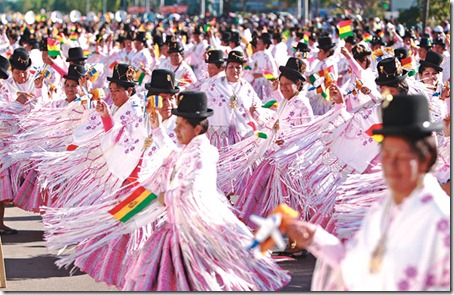 Bolivia adquirió visibilidad y mostró la riqueza de su música y danza