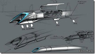 Musk cree que su sistema de transporte sería una buena alternativa al tren de alta velocidad.
