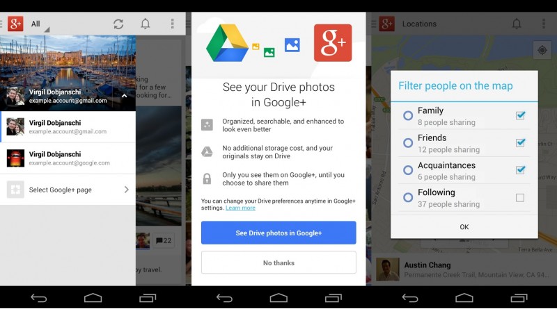 Nuevo Google plus para Android