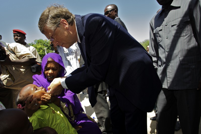 Vacunación campaña de Bill Gates
