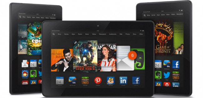 Nuevos Kindle Fire HDX.