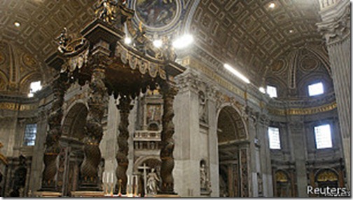 La Basílica de San Pedro es una de las propiedades del Vaticano.