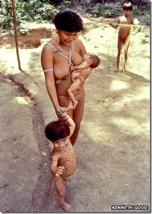 La hermana de David nació en el Amazonas