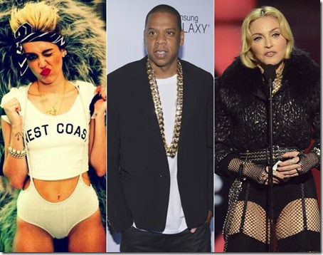 Miley Cyrus, Jay Z o Madonna, tres artistas que han puesto a 'Molly' en el mapa de la cultura pop.