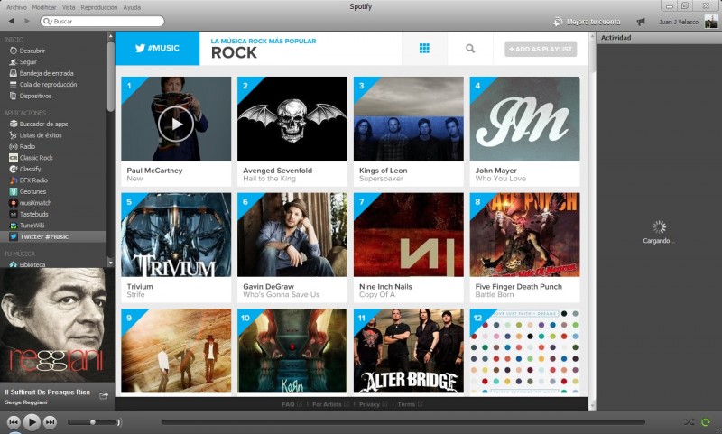 Twitter Music en Spotify 3