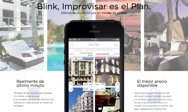 blink viajes reservas hoteles last minute