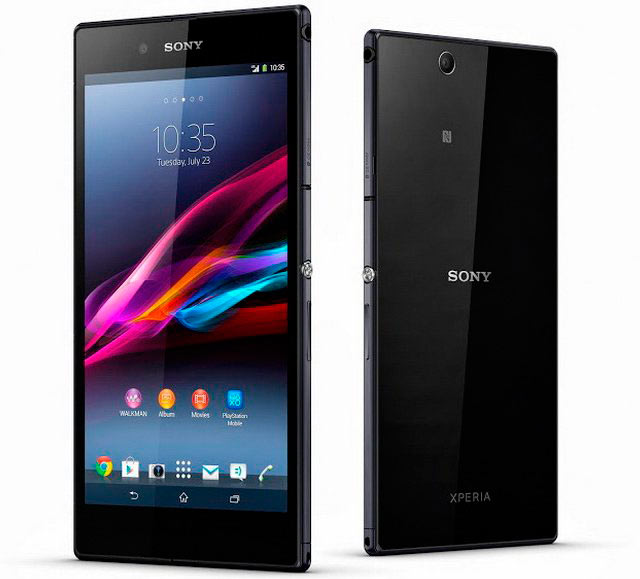 Carcasa trasera y frontal del Sony Xperia Z Ultra