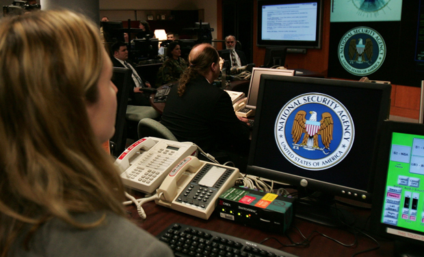 Trabajadores de la NSA, enero del 2006.