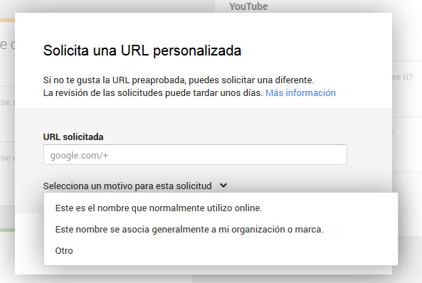 URL personalizadas