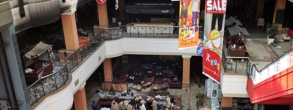 Primeras fotos tras la matanza en el centro comercial Westgate de Nairobi