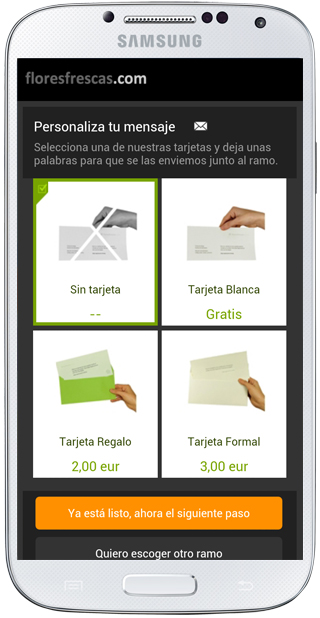 tarjetas Floresfrescas.com