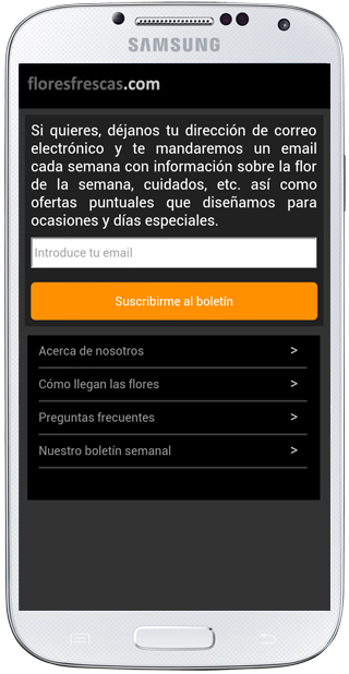 Suscripción a Floresfrescas.com