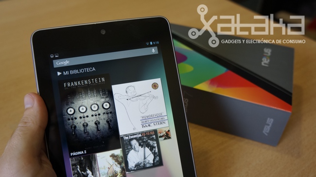 Nexus 7 y su pantalla