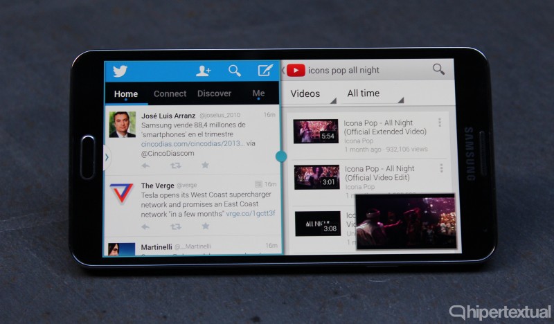 Pantalla del Samsung Galaxy Note 3 1