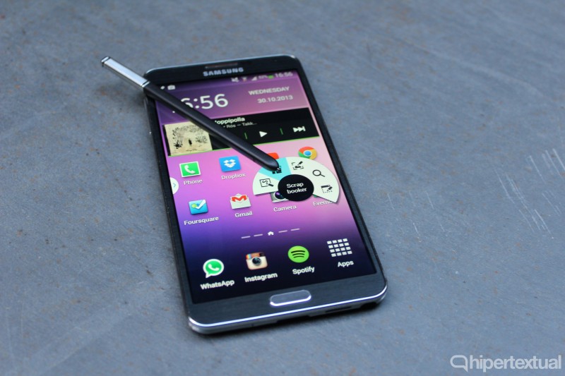 Pantalla del Samsung Galaxy Note 3 2