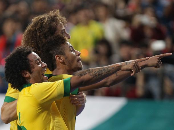 Neymar brilló en victoria de Brasil sobre Corea del Sur (VIDEO)