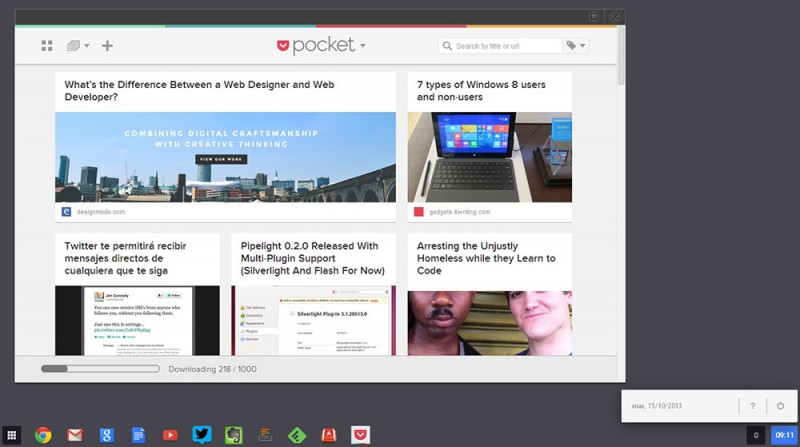 chrome os dentro de windows 8