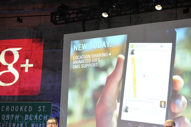 Google Hangouts se actualiza con soporte con SMS y GIFs animados