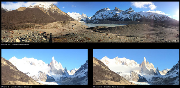 Las cámaras del iPhone 5S y iPhone 5 enfrentadas al detalle en... la  Patagonia