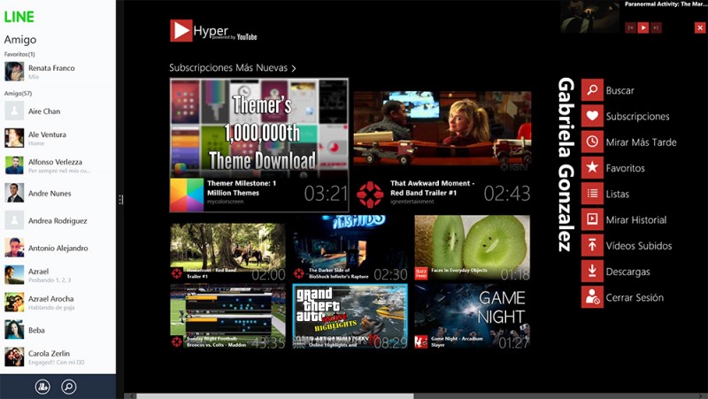 aplicaciones para windows 8 line hyper