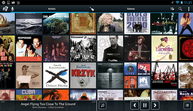 reproductores de música para android n7player