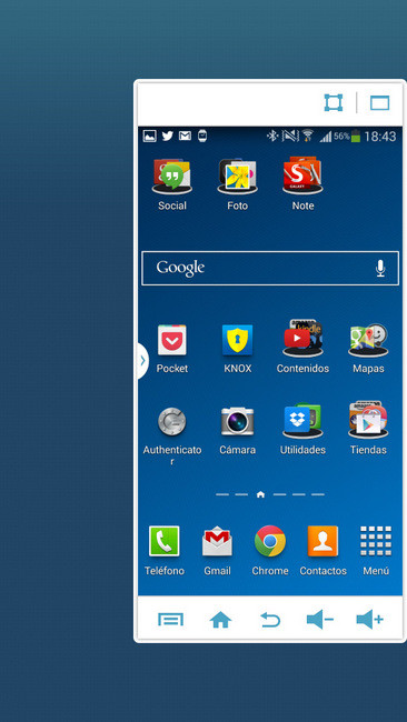 Note 3-una mano