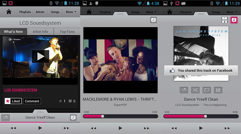 reproductores de música para android songbird