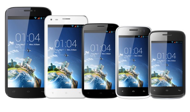 Smartphones de Kazam.