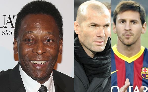 Pelé: “Zinedine Zidane fue aun mejor que Lionel Messi
