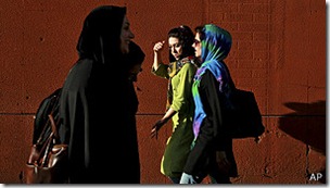 En Irán rige el sistema de tutores familiares para mujeres.