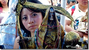 La iglesia dice que el demonio está aumentando los seguidores de Santa Muerte.