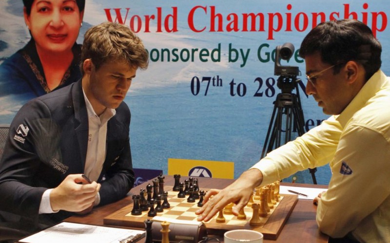 Magnus Carlsen vs Anand