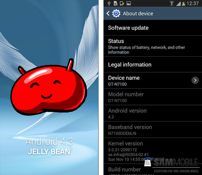 OTA con Android 4.3
