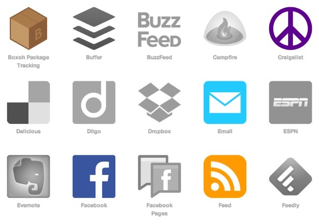 ifttt recetas