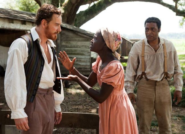 Michael Fassbender, Lupita Nyong´o y Chiwetel Ejiofor